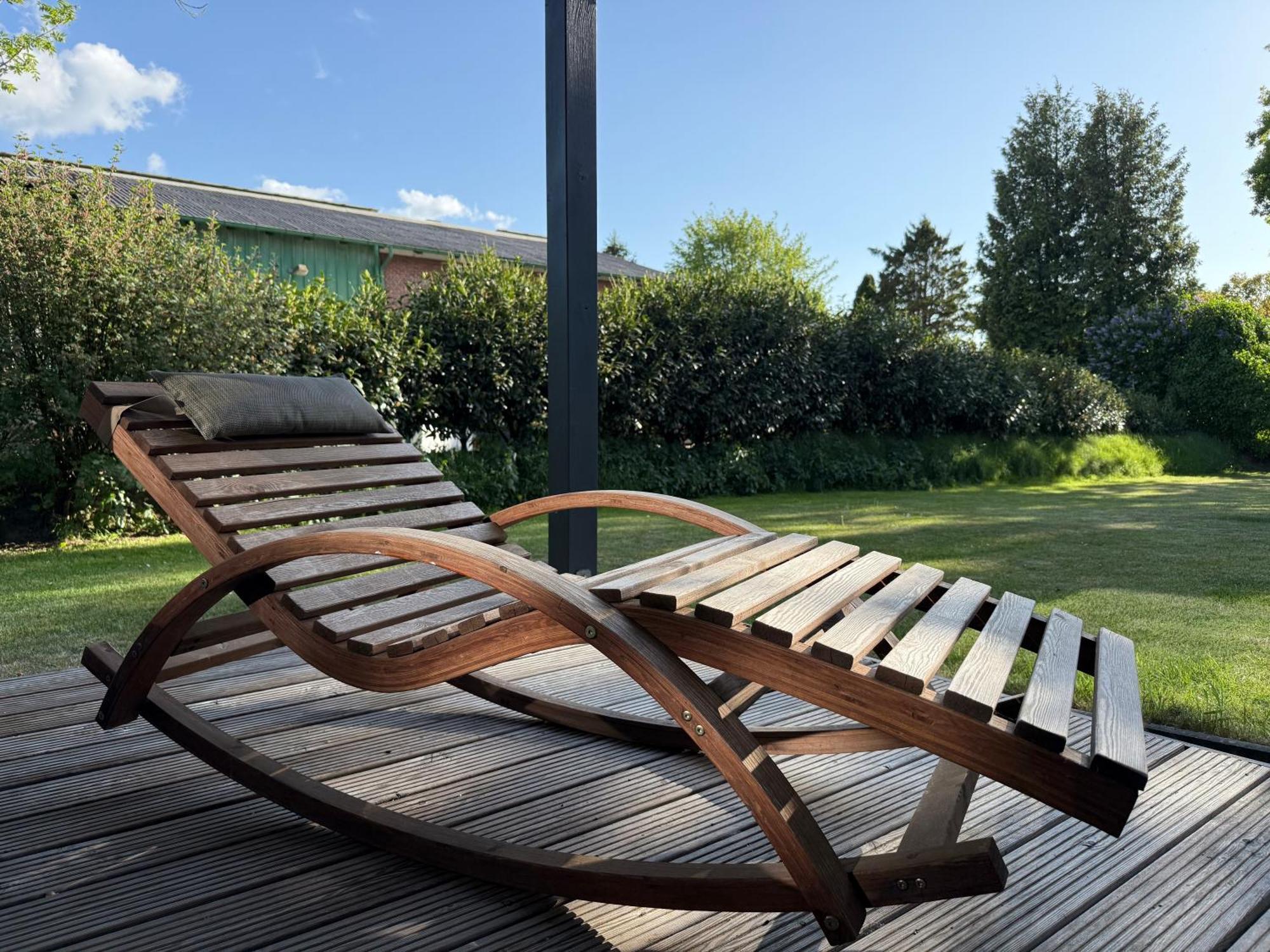Schwedenhaus Mit Holzofen & Aussenkamin Auf 1400M2 Βίλα Tensbuttel-Rost Εξωτερικό φωτογραφία